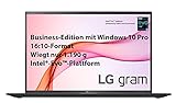 LG gram 16 Zoll Ultralight Notebook Business Edition - 1,19 kg leichter Intel...
