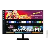 Samsung M7 Smart Monitor S32BM700UU, 32 Zoll, VA-Panel, Bildschirm mit...