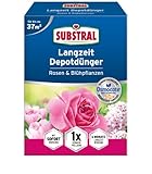 Substral Langzeit Depotdünger für Rosen & Blühpflanzen, 1,5 kg - 6 Monate...