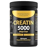 Creatin 5000 Mega Caps, workout booster, 5000 mg Creatin Monohydrat pro...