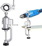 aleawol Elektrischer Bohrmaschinen Ständer, 360-Grad-Drehung Multifunktionaler...