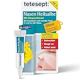 tetesept Nasen Wundsalbe I Für trockene & wunde Nasenhaut I Wund und Heilsalbe...