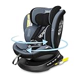 Reecle 360 Drehbar i-Size Kindersitz mit ISOFIX 40-150 cm (0-36 kg) Reboarder,...