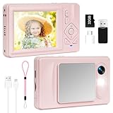 Digitalkamera 4K - 48MP UHD Kompakt Digitalkamera mit 2.8“ LCD Bildschirm und...