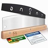 Blumtal Pizzaschneider Edelstahl - Profi Pizzamesser Mit 32cm Klinge -...