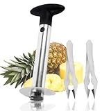 MEGAVOW Ananas Entkerner, Ananasschneider aus Edelstahl, Ananasausstecher Ananas...