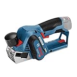 Bosch Professional 12V System Akku Hobel GHO 12V-20 (max. Hobelbreite: 56 mm,...