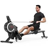 Dripex Rudergeräte für zuhause, Rudergerät Maximale Tragfähigkeit 160 KG,...