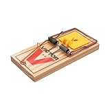 PROTECT HOME Rattenfalle Classic, Klassische Schlagfalle aus Holz zur effektiven...