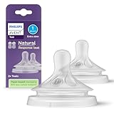 Philips Avent Natural Response Sauger – 2x Sauger für Babyflaschen mit...