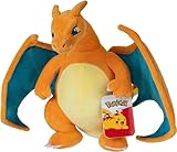 Pokémon PKW3723-30 cm Plüsch - Glurak, offizielles Plüsch