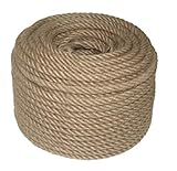 Juteschnur aus natürlicher Jute, 8 mm dick, 50 m lang, für den Garten, zum...