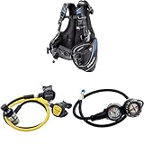 Cressi Octopusse AC2 Compact + Octopusse Xs DIN + Travelight Erwachsene...