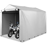 GOPLUS Garagenzelt, 218x160x164cm Carport wasserdicht mit aufrollbarer...