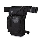 Xieben Multifunktion Nylon Beintasche Hüfttasche Leg Bag Gürtel Taille Tasche...