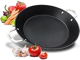 endusor Paella Pfanne INDUKTION Ø 38cm mit Antihaft-Beschichtung | 6-8 Personen...