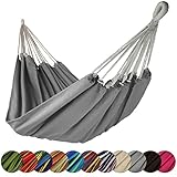 BB Sport Hängematte XL 220 x 170 cm max. Belastbarkeit 250 kg Tragetasche 1-2...