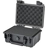 HMF ODK100 Outdoor-Fotokoffer, Transportkoffer mit Rasterschaumstoff | 23 x 19 x...