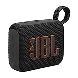 JBL Go 4 - Schwarz – Tragbare Bluetooth-Lautsprecher-Box mit JBL Pro Sound,...