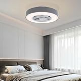 LOYEMAADE Deckenventilator Beleuchtung Timer Leiser Wohn Modern Acryl...