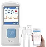 newgen medicals EKG Gerät: Mobiles medizinisches EKG-Messgerät mit PC-Software...