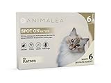 Animalea® Spot On Zeckenschutz für Katzen bis zu 6 Monate Schutz [6 x...