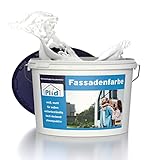 plid Fassadenfarbe Aussenfarbe Fassadenwetterschutz Mauerfarbe Hausfarbe Weiß...