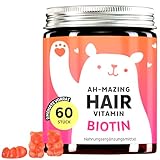 Bears with Benefits Biotin Hochdosiert Gummibärchen - Haarvitamine...