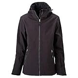 James & Nicholson - Damen Wintersportjacke / black, M