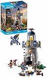 PLAYMOBIL Novelmore 71483 Ritterturm mit Schmied und Drache, spannender Kampf...