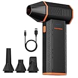 WOLFBOX MF50 Electric Air Duster-110000RPM Super Power Cordless Air Duster,...
