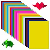 100 Blatt Buntes Papier A4, 20 leuchtende Farben,21,0 x 29,7 cm Tonpapier Bunt,...