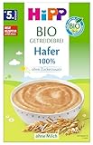 HiPP BIO Getreidebrei 100% Hafer (7 x 200g), ab 5. Monat, ohne Zuckerzusatz,...