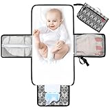 Lekebaby Wickelunterlage Wickelunterlage Tragbare Wickelunterlage Baby Reise...