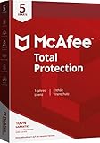 McAfee Total Protection, 5-Geräte, 1-Jahr, Windows/Mac/Android/iOS (Code in a...