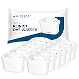 Wessper Wasserfilter Kartusche Kompatibel mit Brita Maxtra Wasser Kanne, Filter...