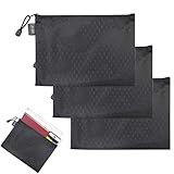 3 Stück Dokumententasche A5 Wasserdicht Oxford-stoff Geldtaschen Banktasche...