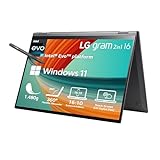 2023 LG gram 16' Ultralight 2-in-1 Convertible Notebook & Tablet 1.480g | Intel...