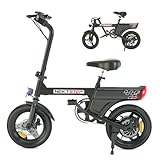 RAOO MIN E Bike, e Bike Herren und Damen Fahrrad tragbar City-Pendler,...