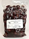 Kalamata Oliven mit Stein | Natur in Lake | 500g/1000g vakuumiert | Griechenland...