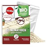 Plantura SF-Nematoden gegen Ameisen – 100% biologisch & hochwirksam, einfache...