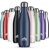 Mont-Clair Trinkflasche Edelstahl - Thermosflasche - BPA-freie - Water Bottle,...