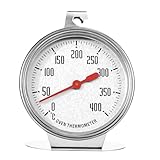 Thermometer für Elektroherd Ofenthermometer für Backofen 7 cm Messbereich 0°C...