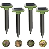 Mäuseabwehr mit intelligenter Ultraschall-Frequenzumwandlung, Gopher,...