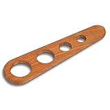 HOFMEISTER® Spaghettimaß 4 Portionen, geölt, aus Kirschholz, rötliche...