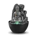 Zen'Light Revata Zimmerbrunnen, Buddha, entspannend, Wasserfall-Brunnen,...