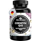 Coenzym Q10 – 120 vegane Kapseln mit 200mg Coenzym pro Tagesdosis –...