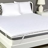 Amazon Basics Matratzentopper Komfortschaum 160 x 200 x 6 cm, Topper mit...