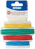 Stylex 31321 - Gummibänder, 95 Stück in 5 verschiedene Farben und Größen im...