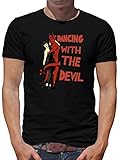 TShirt-People Dancing with The Devil T-Shirt Herren XL Schwarz